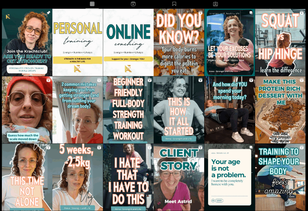 Anna - Strength and Life instagram personal trainer Leiderdorp